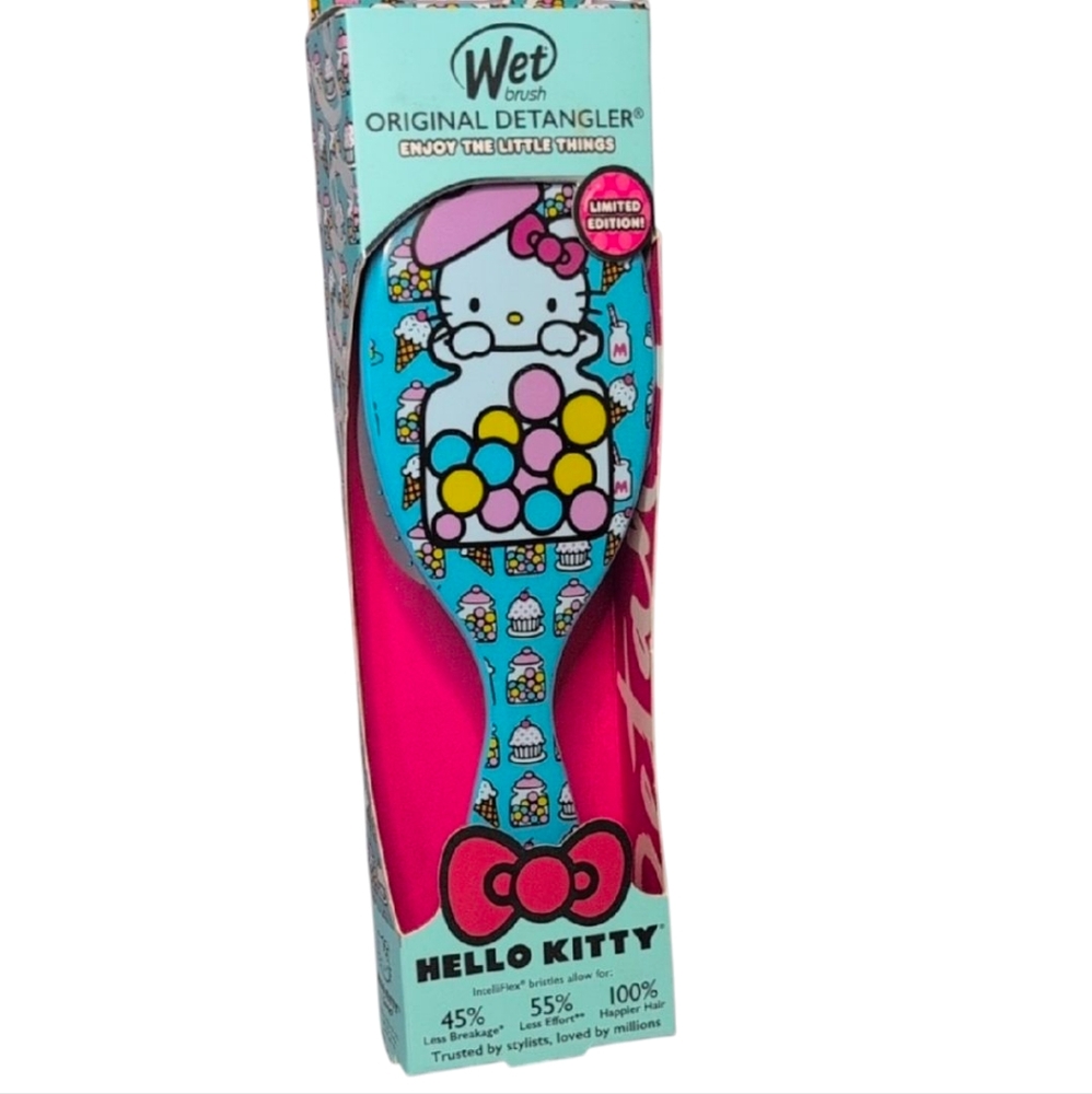 Wet Brush Hello Kitty Bubble Gum Original Detangler Brush